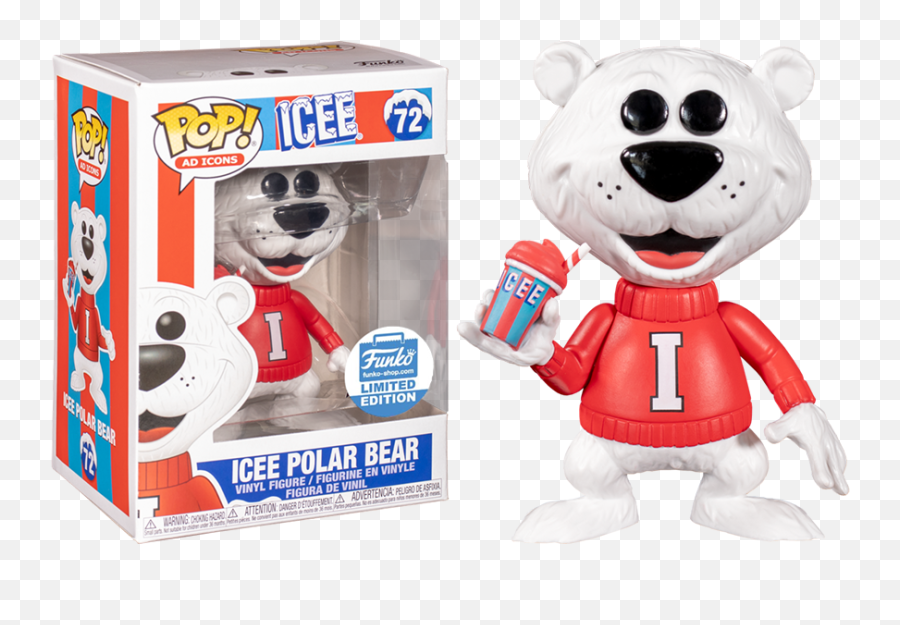 Funko Pop Icee Polar Bear 72 - Icee Funko Pop Png,Snow Bear Icon Png