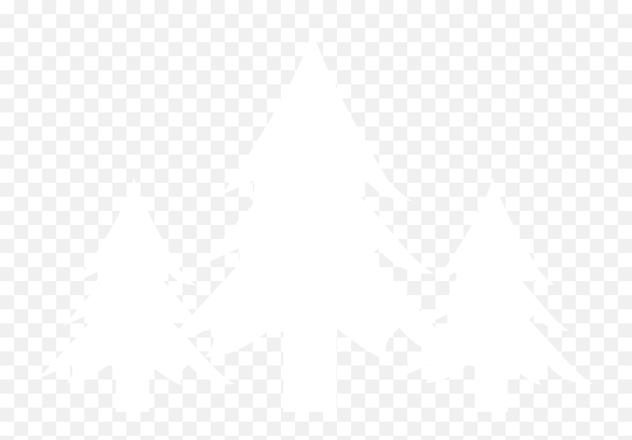 Pine Tree Trio White - Emblem Png,Pine Tree Logo