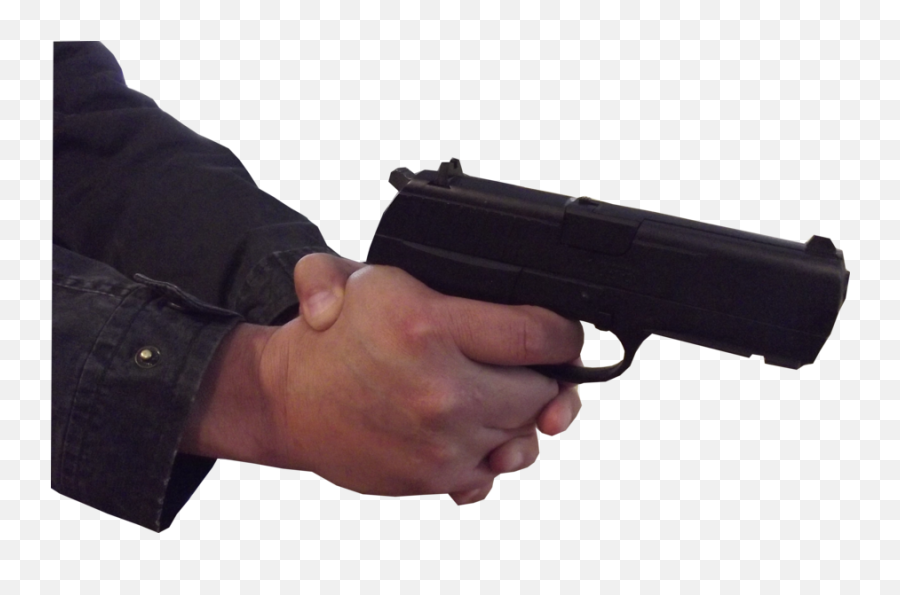 Hand With Gun Transparent Png Clipart - Hand On Gun Png,Hand With Gun Png