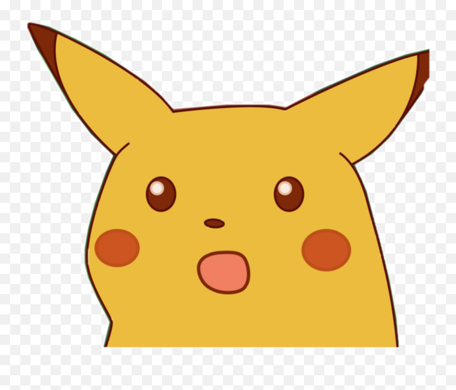 Download Meme Sticker - Surprised Pikachu Discord Emoji Png,Memes Png