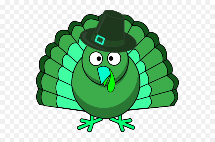 Download Hd Turkey Clipart Green - Turkey Cartoon Clipart Turkey Png,Turkey Clipart Transparent Background