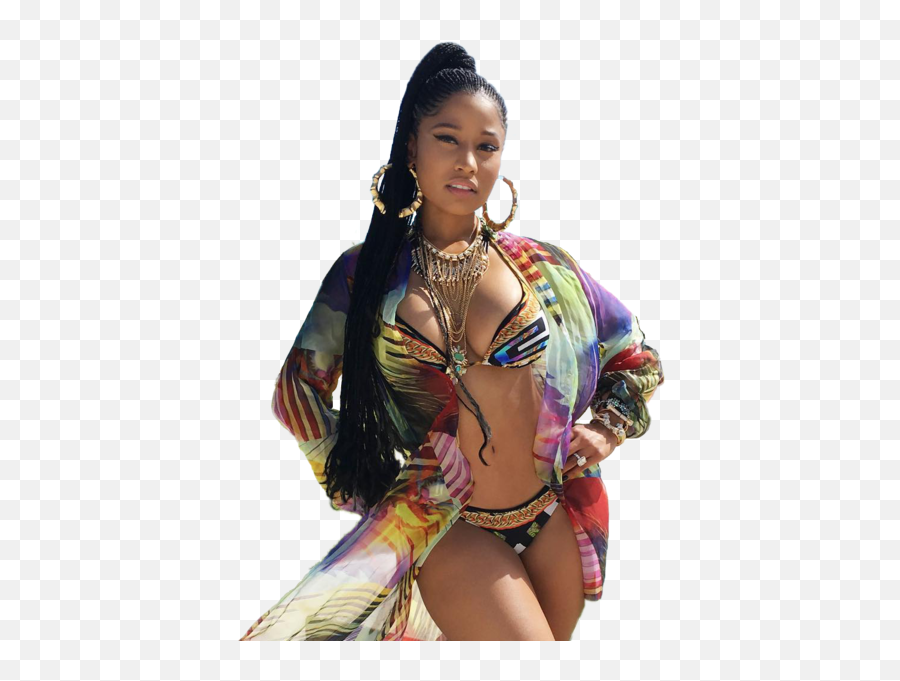 Nicki Minaj - Nicki Minaj Braided Ponytail Png,Nicki Minaj Png