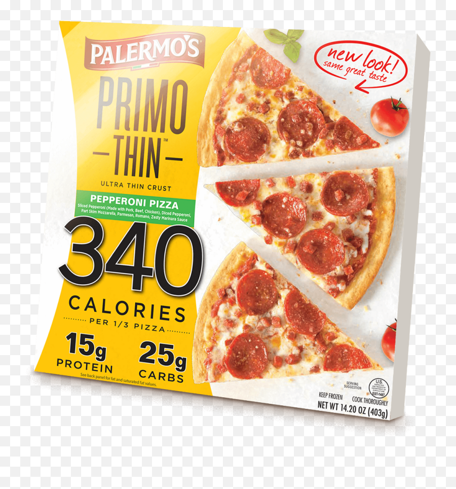 Full Size Png Download - Primo Thin Pizza,Pepperoni Pizza Png
