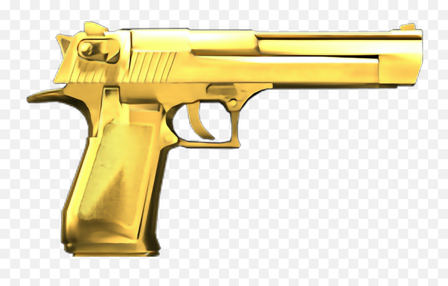 Gold - Gold Gun Png,Gun Png Image