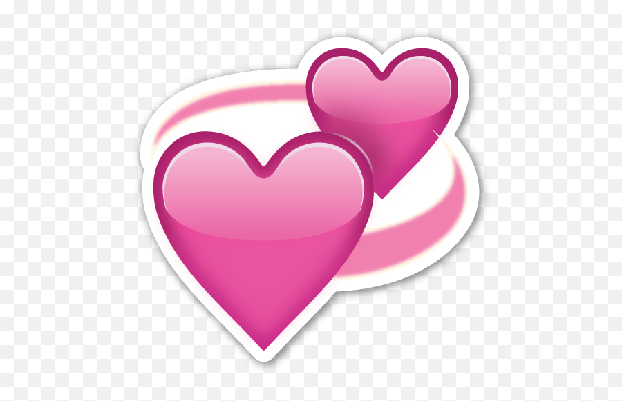 Revolving Hearts - Emoji Transparent Heart Png,Emoji Png Pack