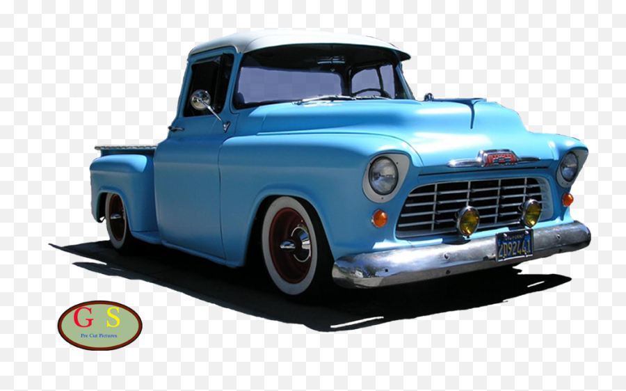 1955 Chevrolet Pickup Truck Car - 1955 Chevy Truck Png,Hot Rod Png