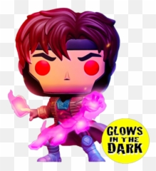 Pre Order X - Men Gambit With Cards Glow In The Dark Funko Pop Vinyl Figure Funko Gambit With Cards Png,Gambit Png