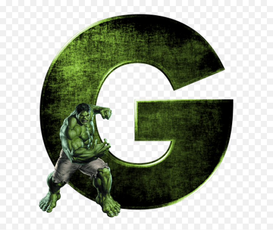 Alfabeto - Hulk Letter M Png,G Png