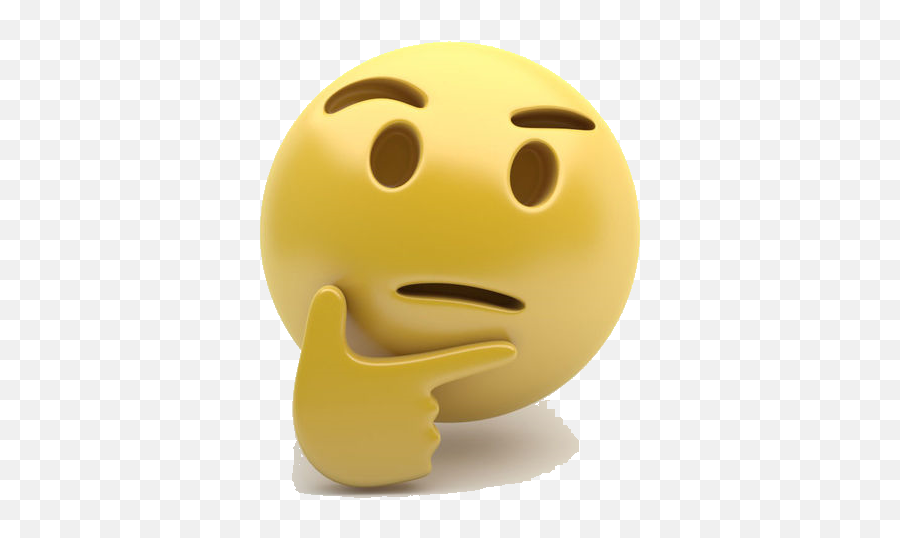 Download Hd 3dthink Discord Emoji - 3d Thinking Emoji Transparent 3d Emoji Png,Thinking Emoji Png