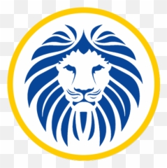 High School Lion Mascot Logo - Face Vector png