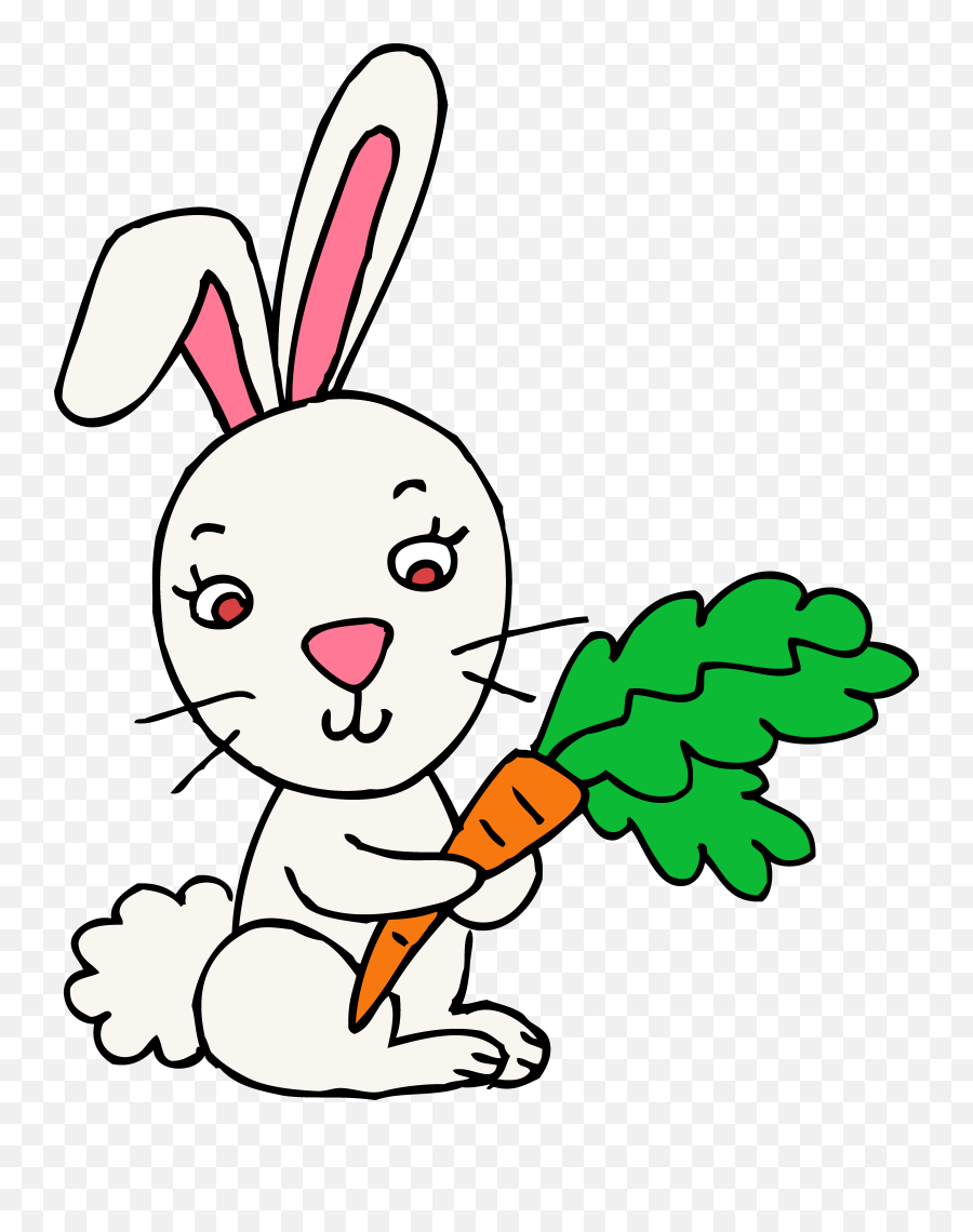 Library Of Free Easter Bunny Clip Art Transparent Stock - Cute Rabbit Vector Png,White Bunny Png