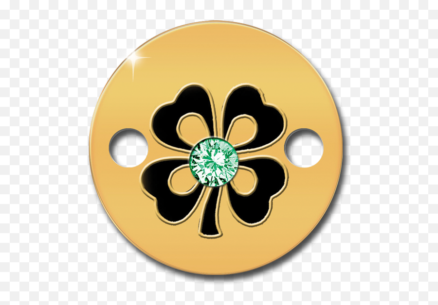 Small Treasures Four - Leaf Clover Gold Niue 2015 1g 900 Solitaire Diamant Or Blanc Png,4 Leaf Clover Png