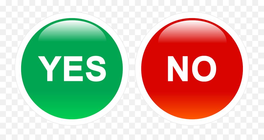 Yes No Buttons Vector Download Svg Eps Png Psd Ai Color Free - Things Went Wrong Symbol,Png Buttons