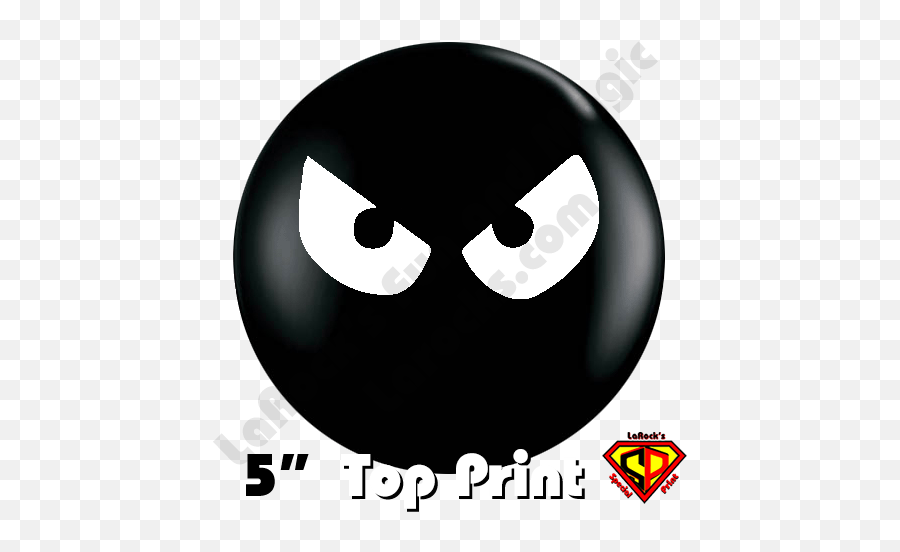 5 Inch Round Evil Eyes Top Print Balloons By Juan Gonzales Qualatex 100ct - Smiley Png,Evil Eyes Png