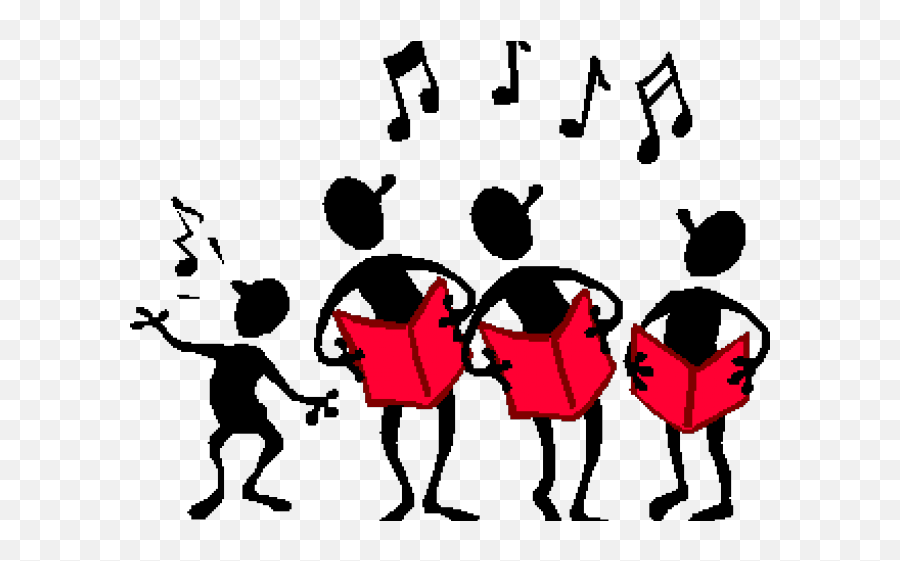 Singing Clipart Jubilee - Sing Along Clip Art Png Download Choral Singing Images Black And White,Sing Png