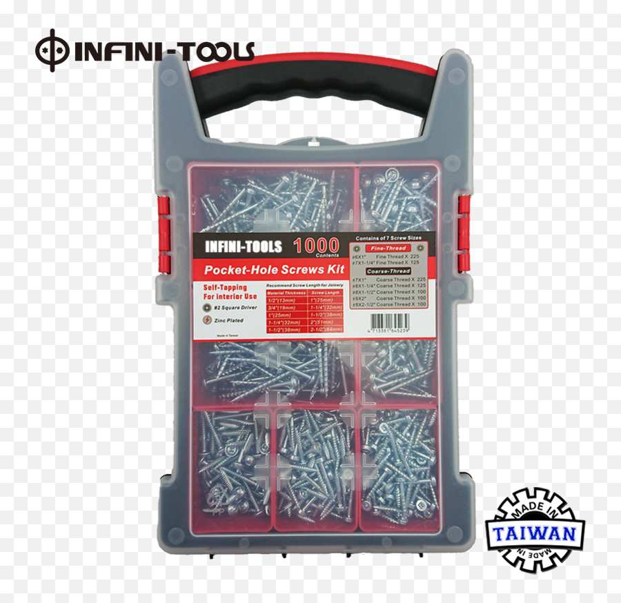 1000 - Piece Pockethole Washer Head Wood Screws Assortment Cutting Tool Png,Piece Of Wood Png