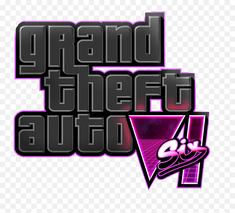 My Gta Vi Logo Idea Going For Retro Miami Vibes Gta6 - Gta 5 Png,Gta San Andreas Logo