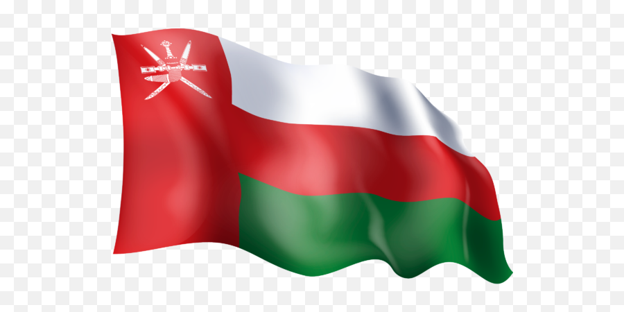 Waving Flag Of Oman - Flag Png,Oman Flag Png