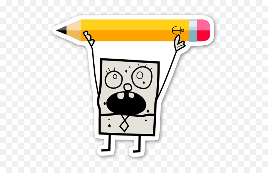 Doodlebob - Doodlebob Sticker Png,Doodlebob Png