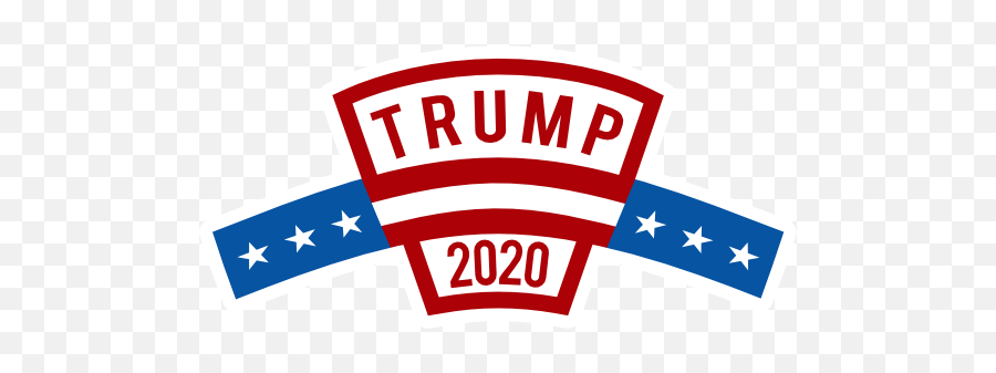 Donald Trump Emblem Die Cut Stickers - Graphic Design Png,Trump 2020 Png