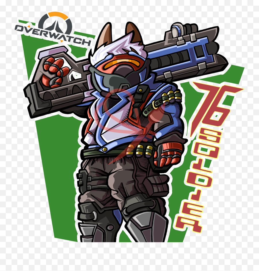 Parodia Oso Overwatch Soldier 76 Png