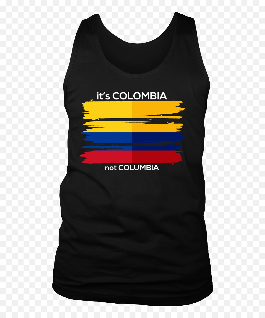 Colombia Mens Tank Colombian Flag Men - April Girl Birthday Shirts Png,Colombian Flag Png