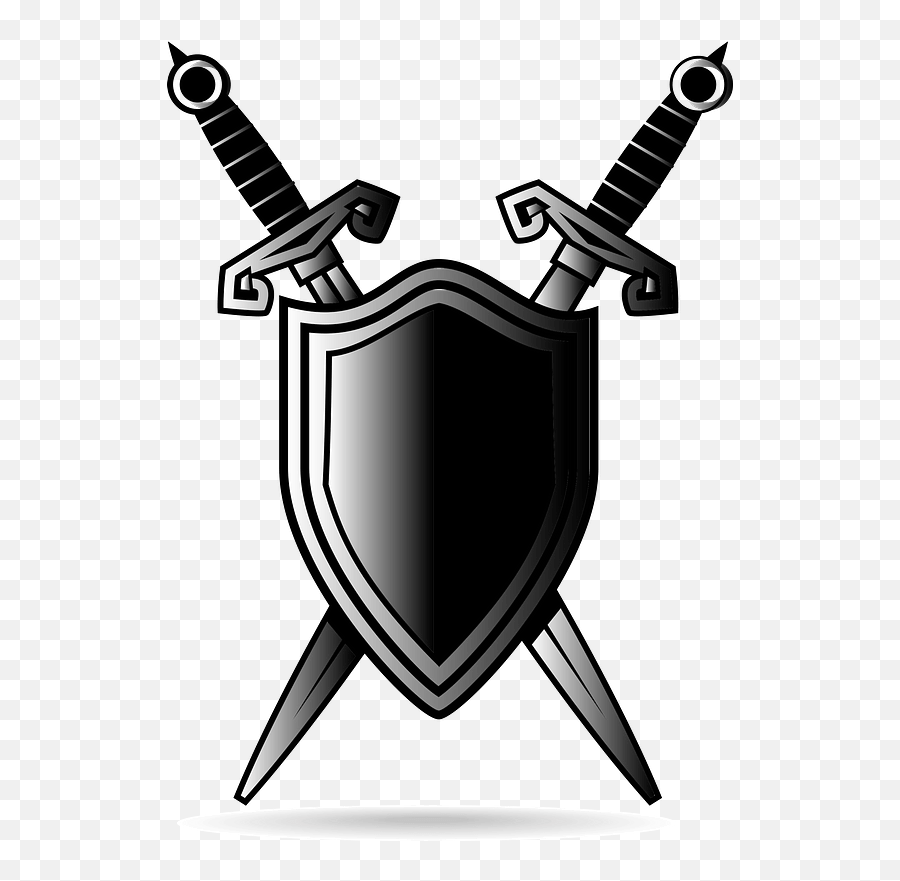 Shield Emblem Clipart - Svg Sword Png,Shield Clipart Png