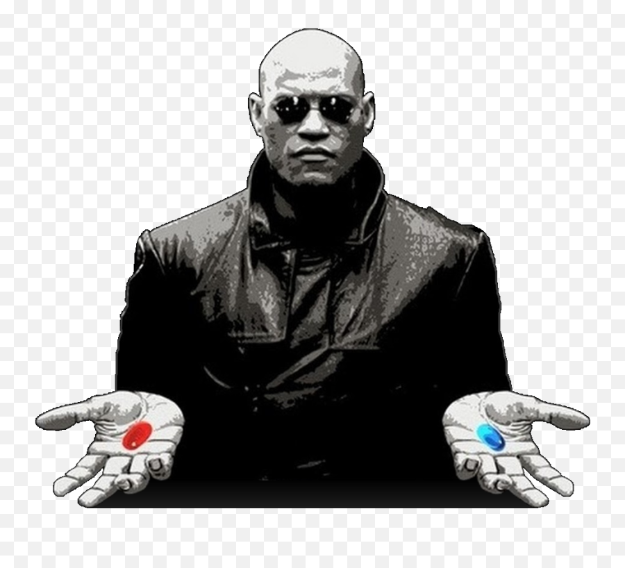 Blue - Blue Pill Red Pill Png,Red Pill Png