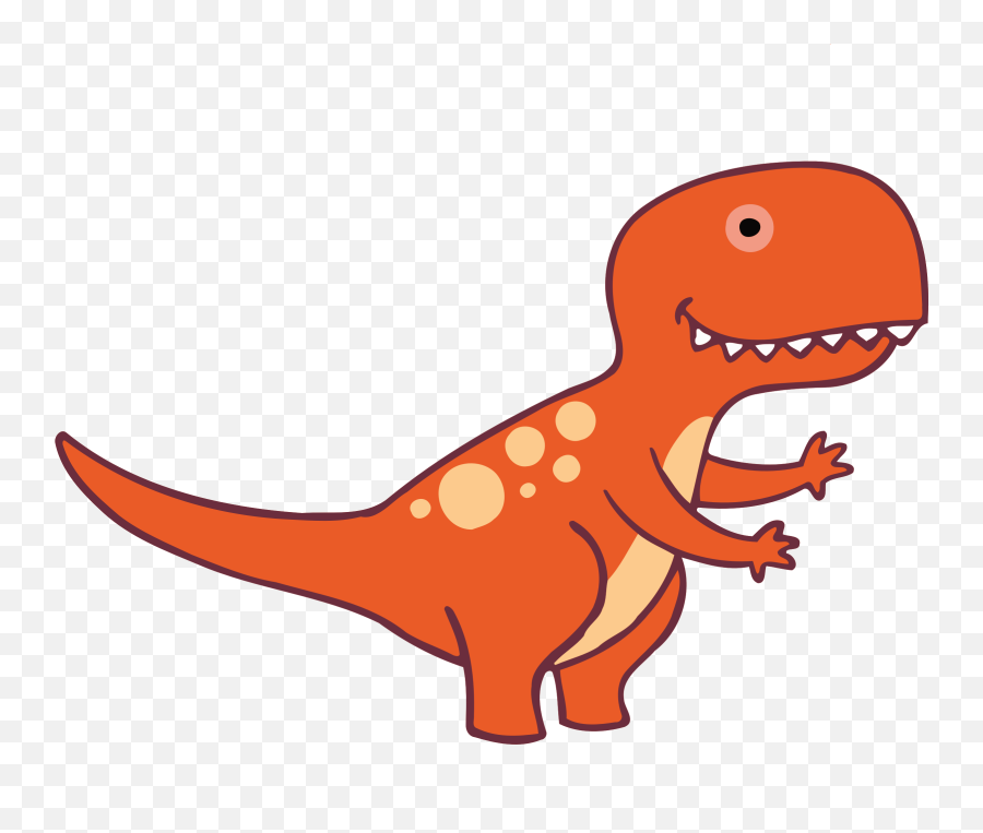 Dinosaur - Red Dinosaur Clipart Png,Transparent Dinosaur