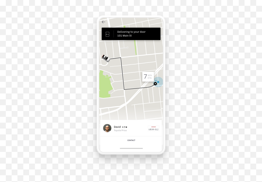 Track Your Food In Real Time From The - Screenshot Png,Uber Eats Png