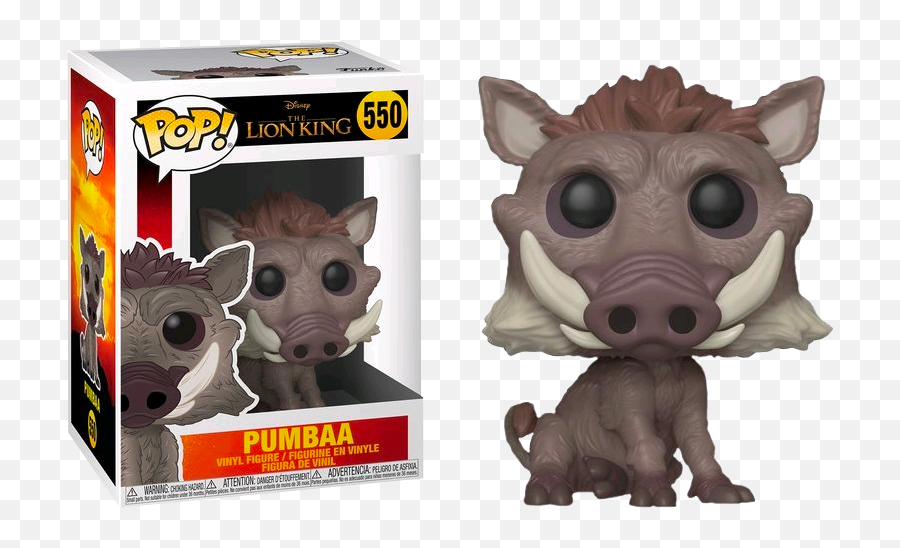 Disney - Funko The Lion King Live Action Png,Pumba Png