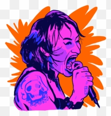 Kevin Czap - Cartoonist Portraits Sadie Switchblade Illustration Png,Switchblade Png