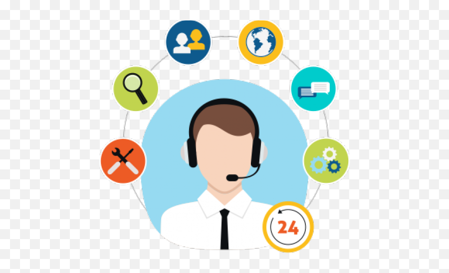 Professional Clipart Call Center Agent - Contact Center Customer Service Png,Agent Png