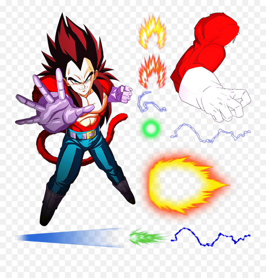 Peak Super Saiyan 4 Vegeta - Fictional Character Png,Super Saiyan Png