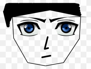 Black And White Library Anime Clipart Anime Face - Anime Face Roblox Png  Transparent PNG - 420x420 - Free Download on NicePNG