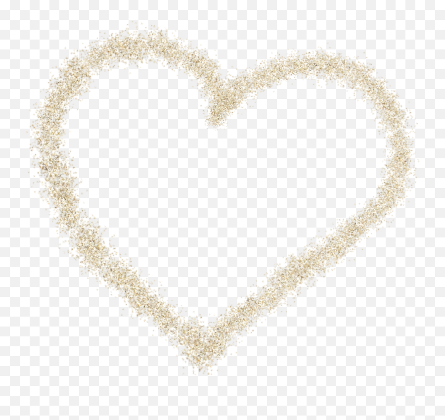 Golden Sand Heart Png Download - Heart,Sand Transparent