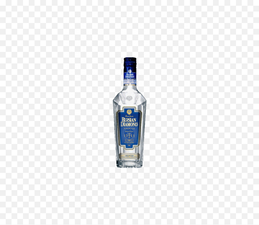 Russian Diamond Premium Vodka - Blue Diamond Alcohol Png,Russian Vodka Png