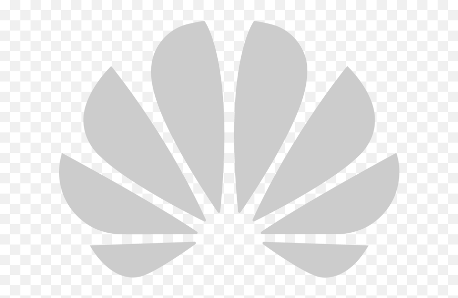 White Png Transparent Cartoon - Huawei Logo Png Black,Huawei Logo Png