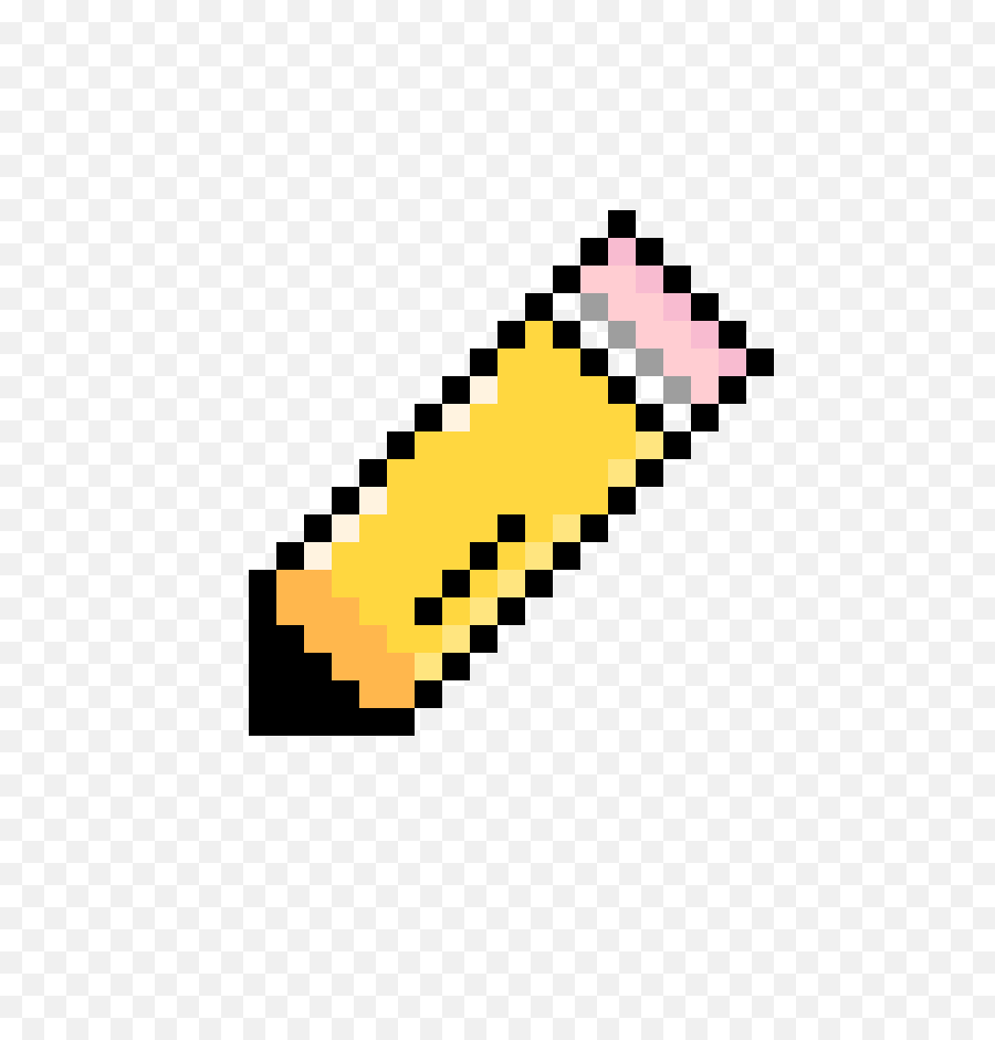 Lapiz Png - Pencil Pixel Art Minecraft,Lapiz Png