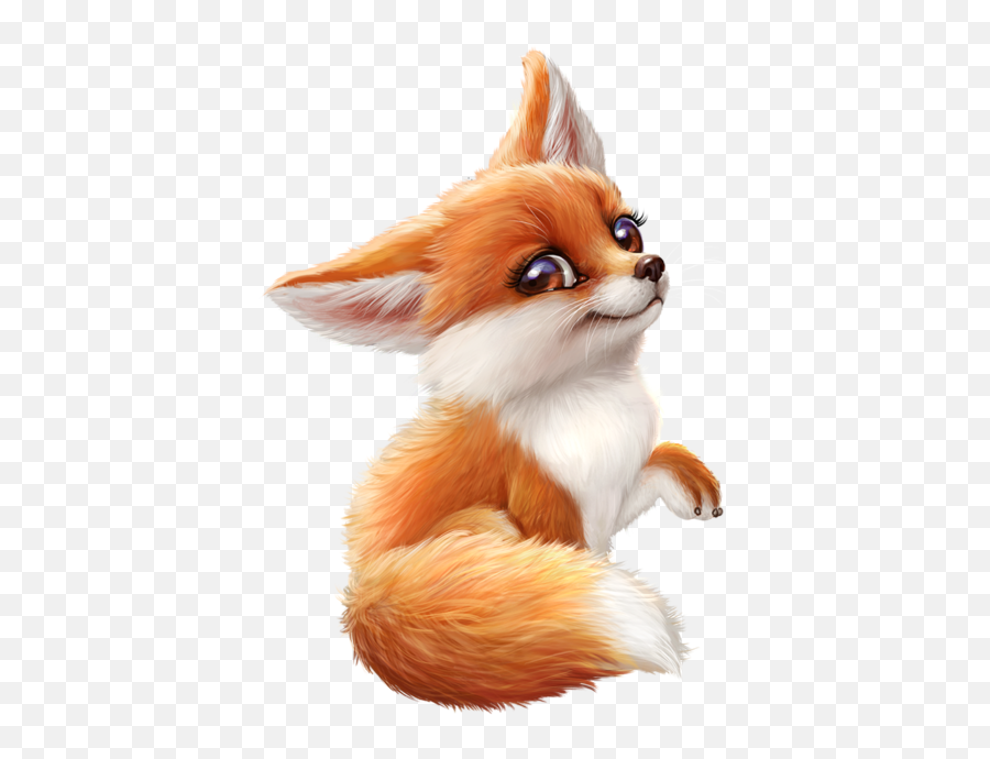 Foxes - Fox Cute Animals Drawing Png,Fox Transparent