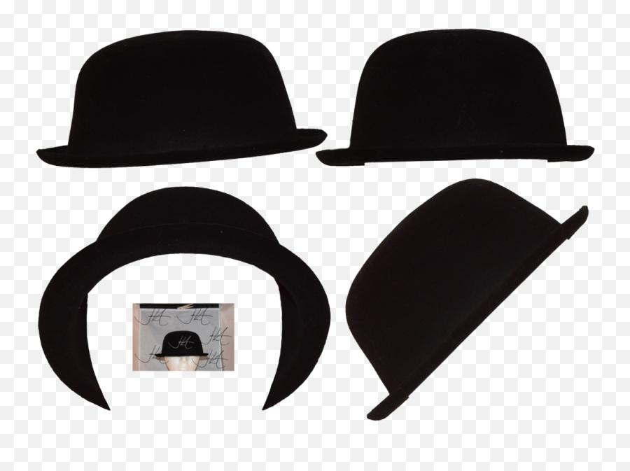 Download Bowler Hat Png - Fedora Full Size Png Image Pngkit Solid,Fedora Hat Png
