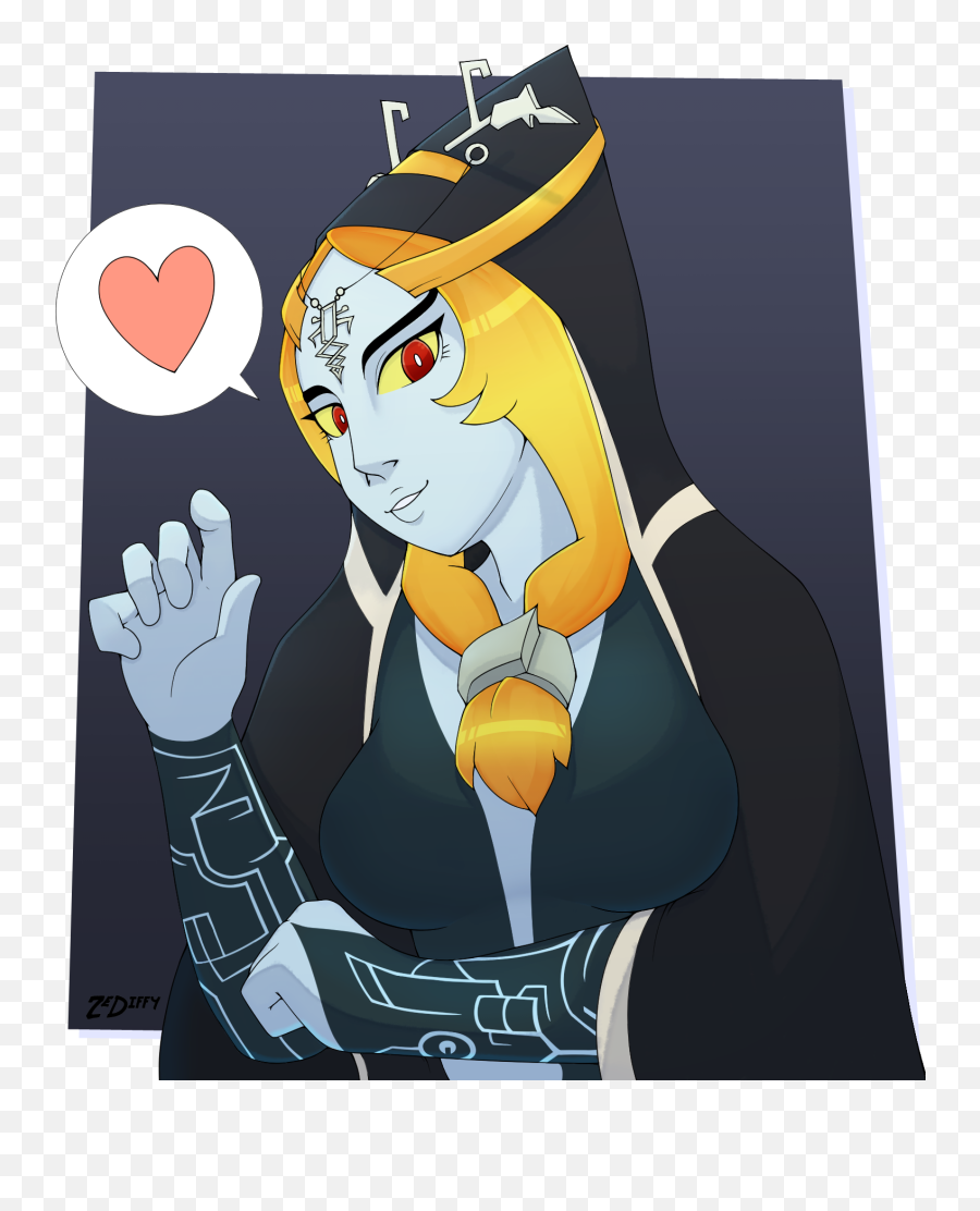Midna Loves You By Zediffy - Fictional Character Png,Midna Png