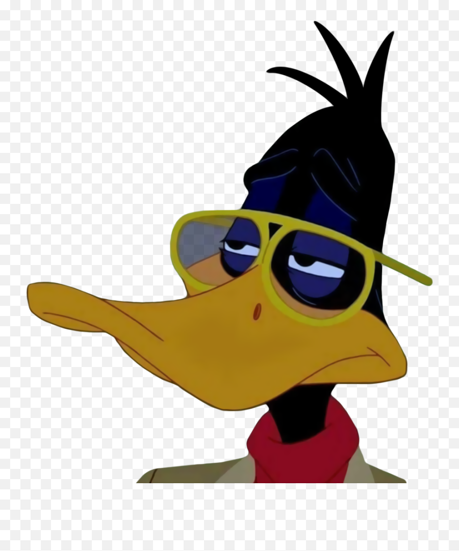 Daffy With Glasses - Daffy Duck Meme Page Png,Meme Glasses Transparent