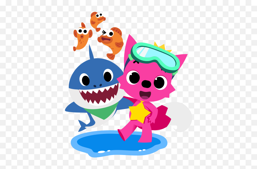 Baby Shark Pinkfong Clipart - Baby Shark Logo Png,Baby Shark Png