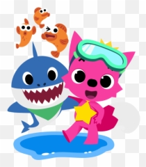 Baby Shark Pinkfong Clipart - Baby Shark Logo Png,Baby Shark Png