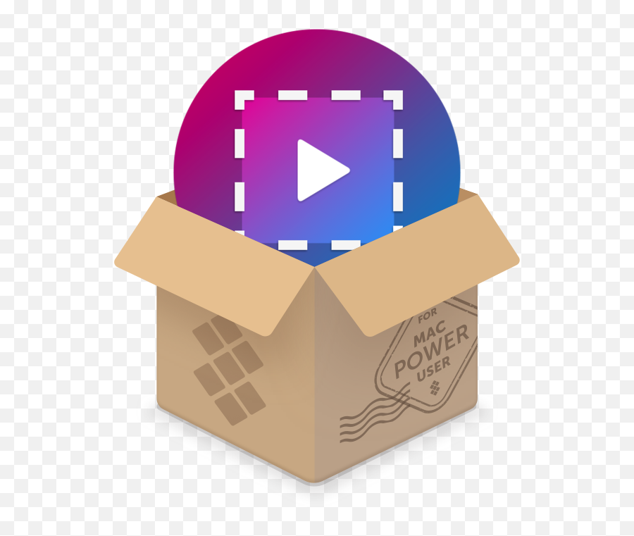 How To Record Edit And Share Videos - Cardboard Box Png,Film Icon Mac