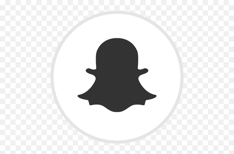 Media Snapchat Social Icon Png White
