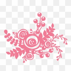 Svg Scrapbook Cut File Cute Clipart - Silhouette Free Flower Files png
