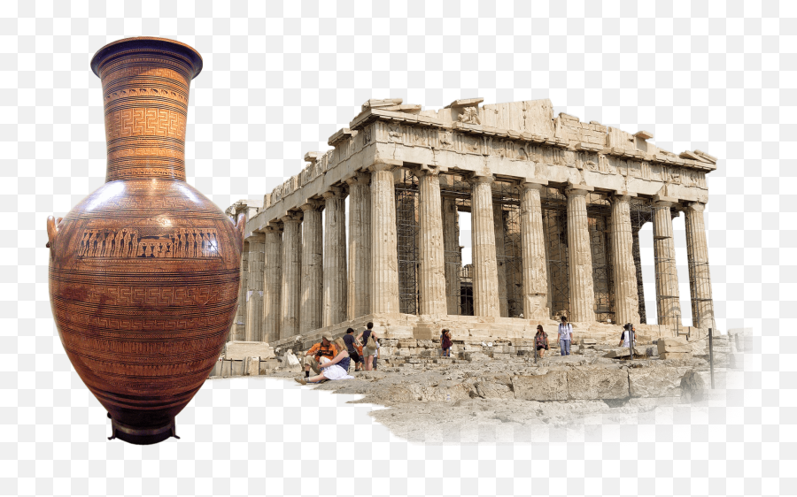 Greek Architecture - Art History Textbook Parthenon Png,Greek Column Png