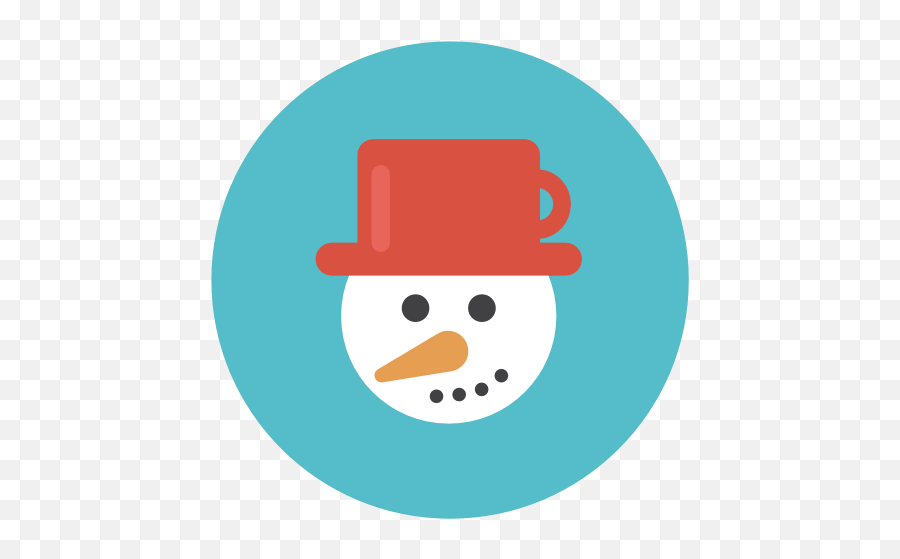 Snowman Icon - Flat Snowman Icon Png,Snowman Icon